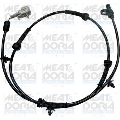Sensor, wheel speed
